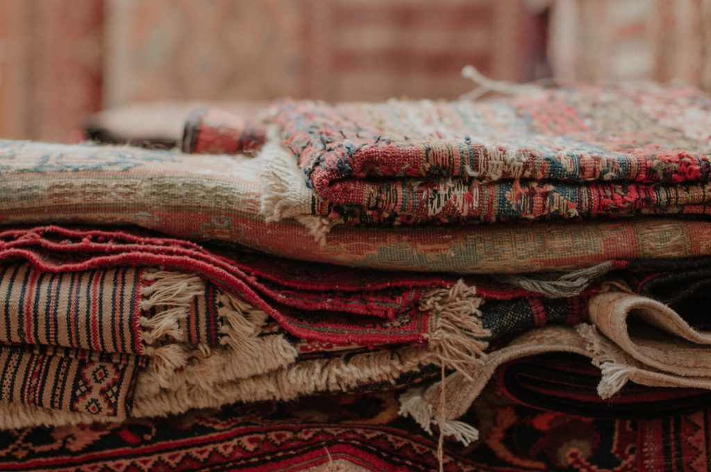 Handmade rugs shows the culture of heritage in life 
